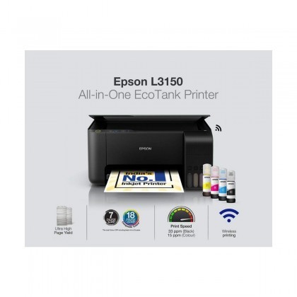 Epson EcoTank L3150 Wi-Fi Multifunction InkTank Printer